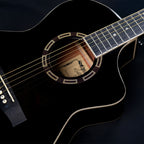 Richtone B139C CHARCOAL glossy JF style cutaway Acoustic guitar