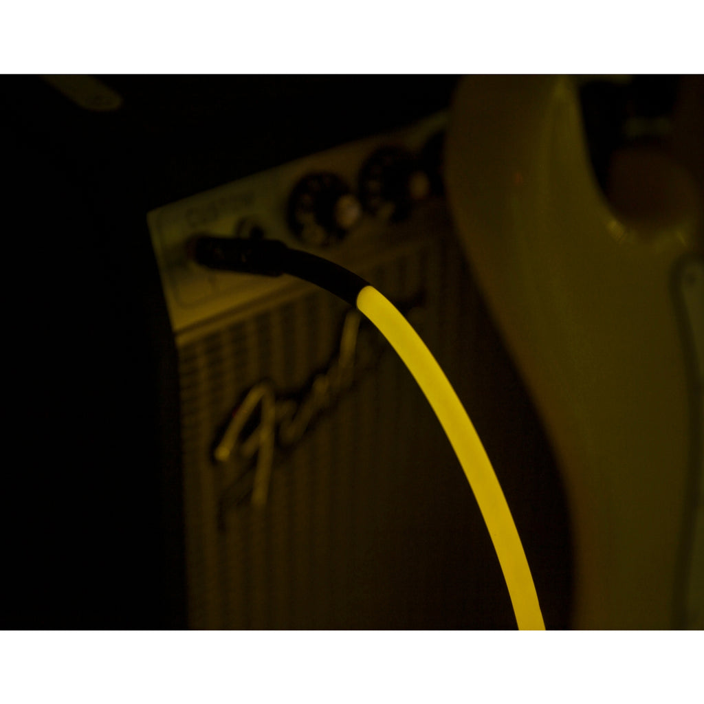 Fender PROFESSIONAL SERIES GLOW IN THE DARK CABLES - 3m - Orange