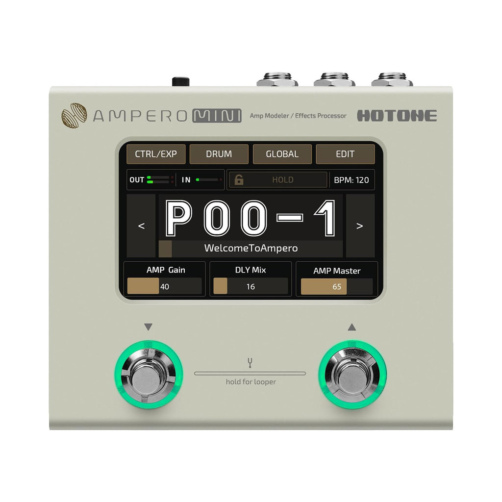 Hotone Ampero MINI Modeler/Effects Processor MP50VN - Vanilla