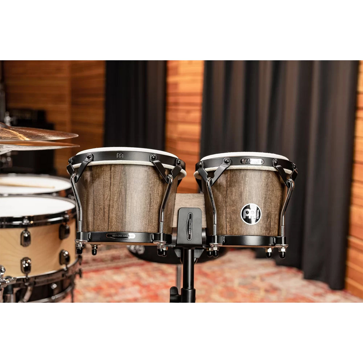 Meinl Headliner® Series Wood Bongo Walnut Brown - HTB100WB-M