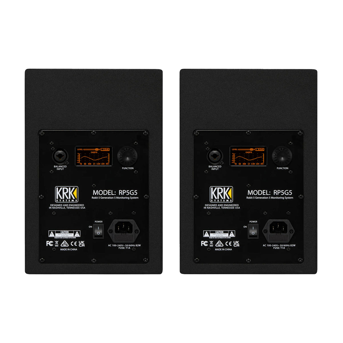 KRK Rokit® RP5 G5 Powered Studio Monitor - Pair