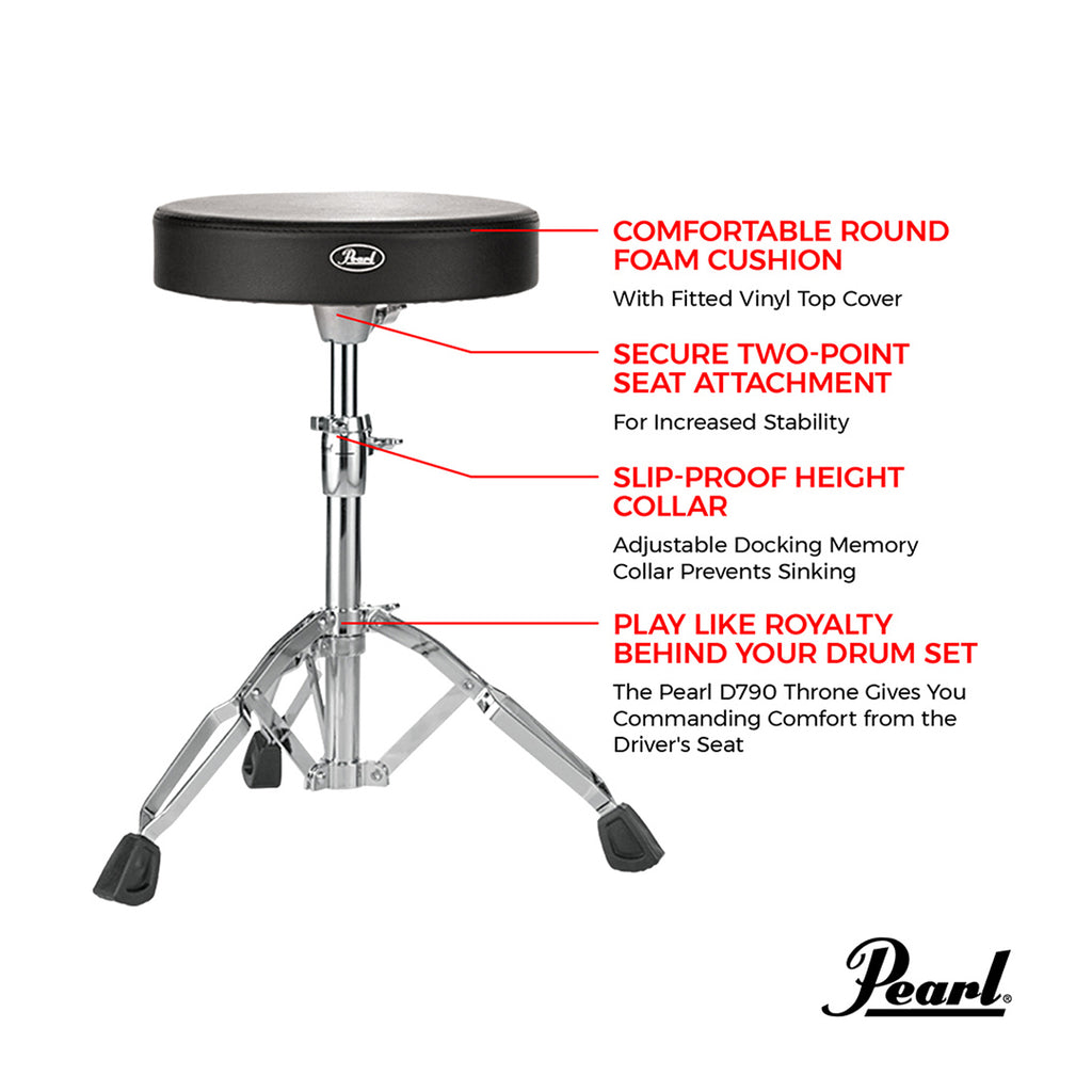 Pearl D790 Drum throne