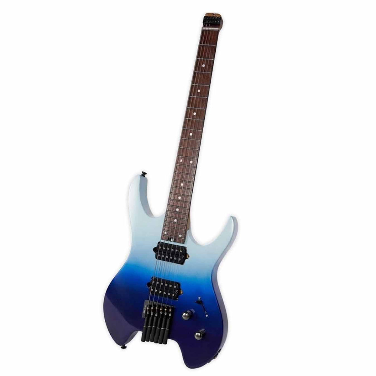 Mooer MHL 50 Headless Electric Guitar - Sky Blue Gradient