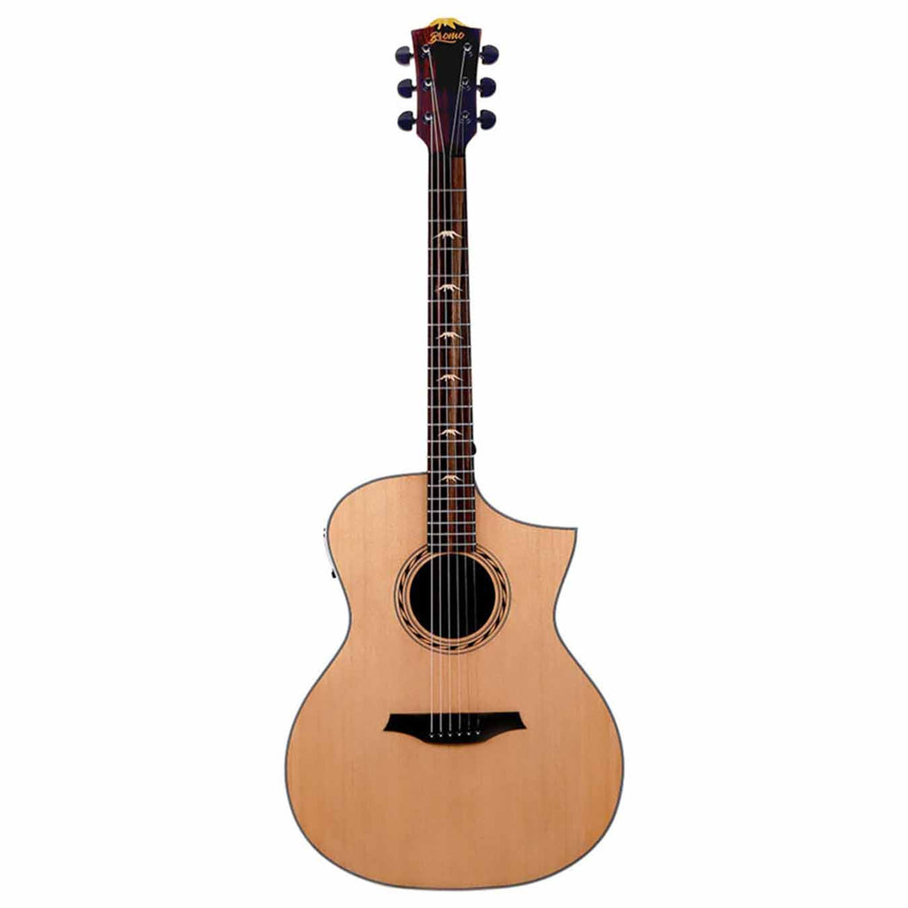 Bromo BAA4CE Hillside Auditorium Semi Acoustic Guitar