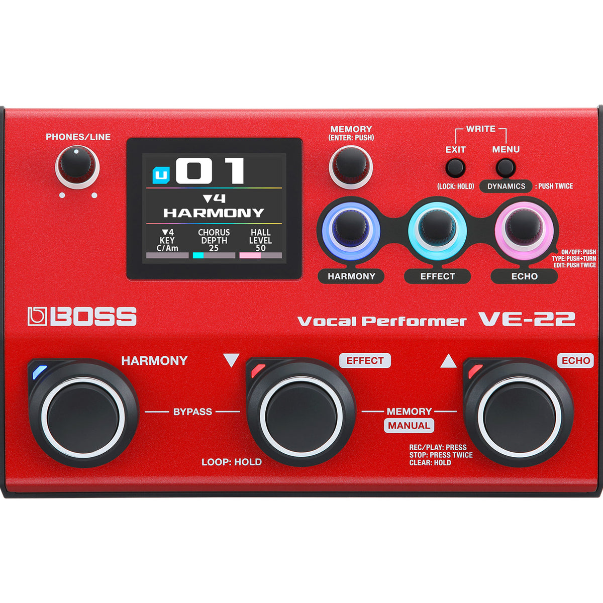 Boss VE-22 Vocal Effects
