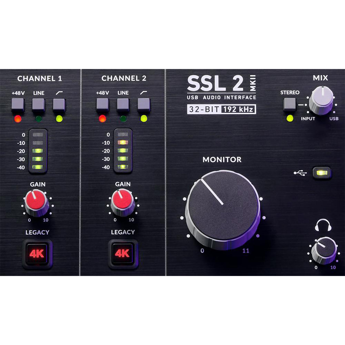 Solid State Logic SSL 2 MKII 2 x 2 USB Audio Interface