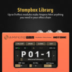 Hotone Ampero MINI Amp Modeler/Effects Processor MP-50 OR - ORANGE