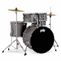 PDP PDCE2215KTSS Center Stage 5-Pieces Acoustic Drum Kit - Silver Sparkle