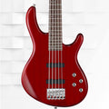Cort Action Bass V Plus 5 String Electric Guitar - Trans Red