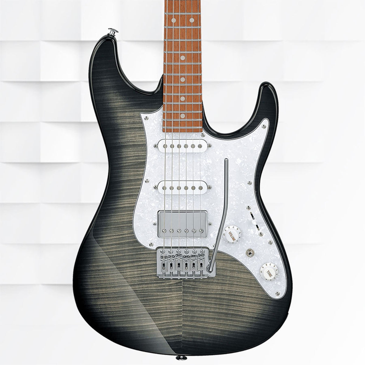 Ibanez AZ22S1F TKS Electric Guitar - Transparent Black Sunburst