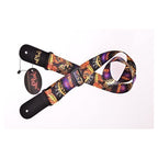 Irin Rockyou woven Guitar Strap for Acoustic Electric & Bass Guitars / heavy metal pattern