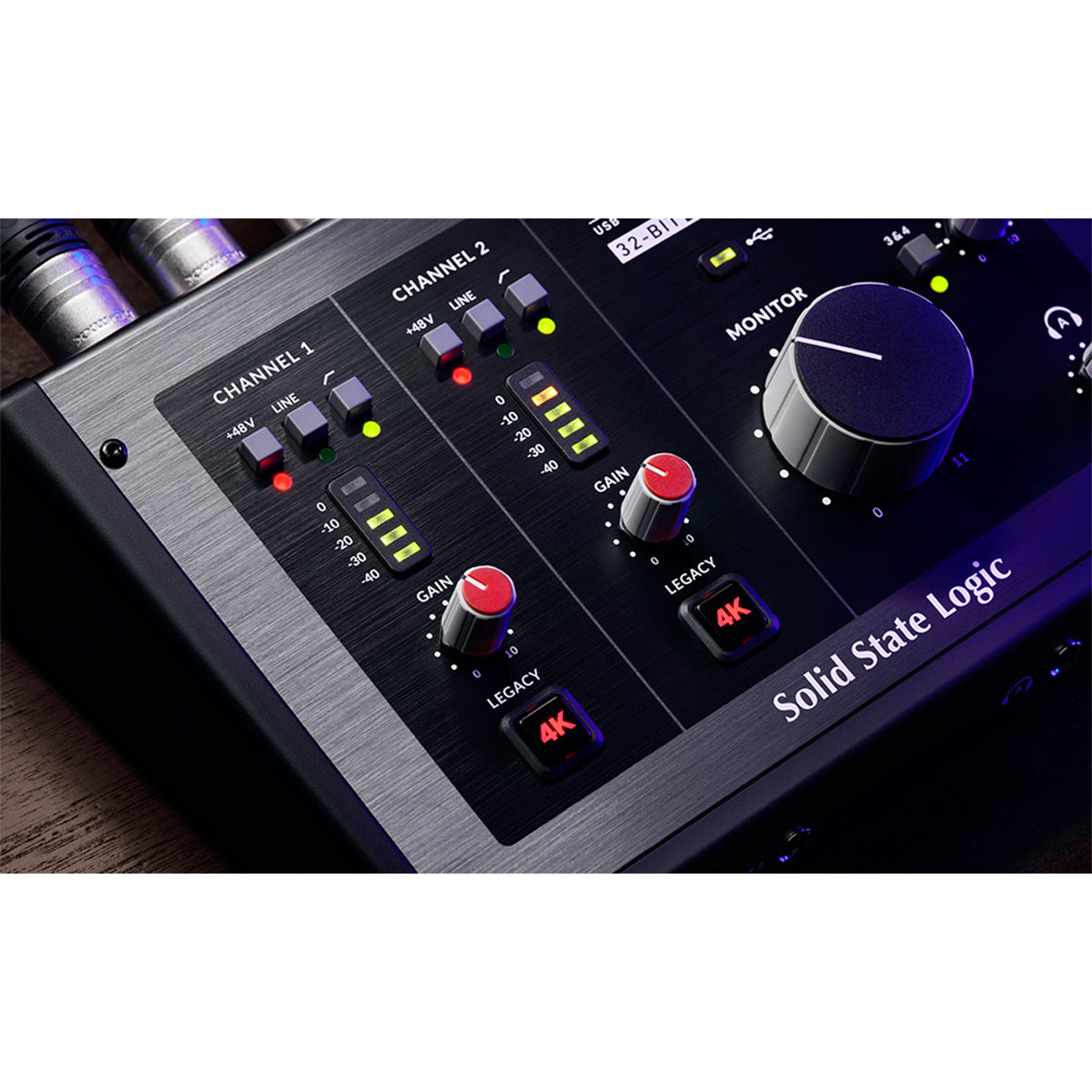 Solid State Logic SSL 2+ MKII 2 x 4 USB Audio Interface