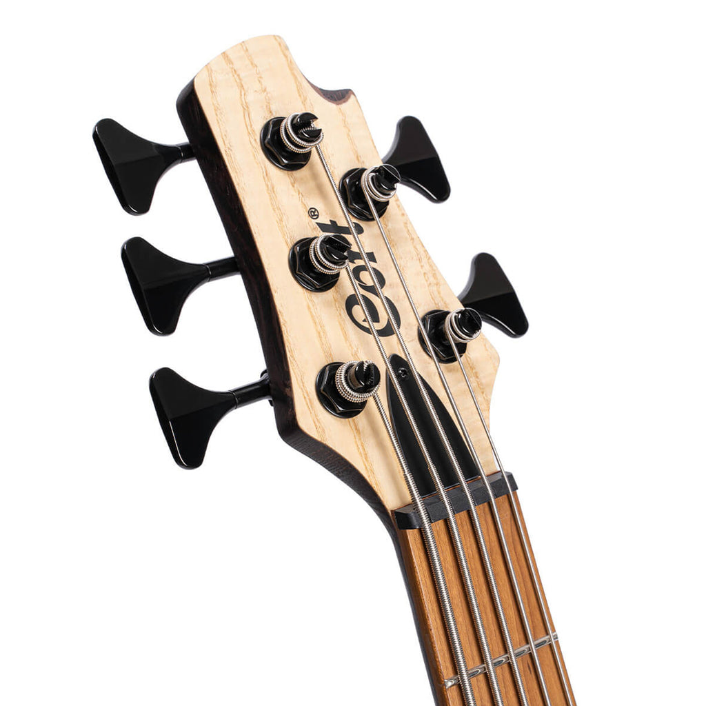 Cort B5 Element Artisan 5 String bass Guitar - Open Pore Natural