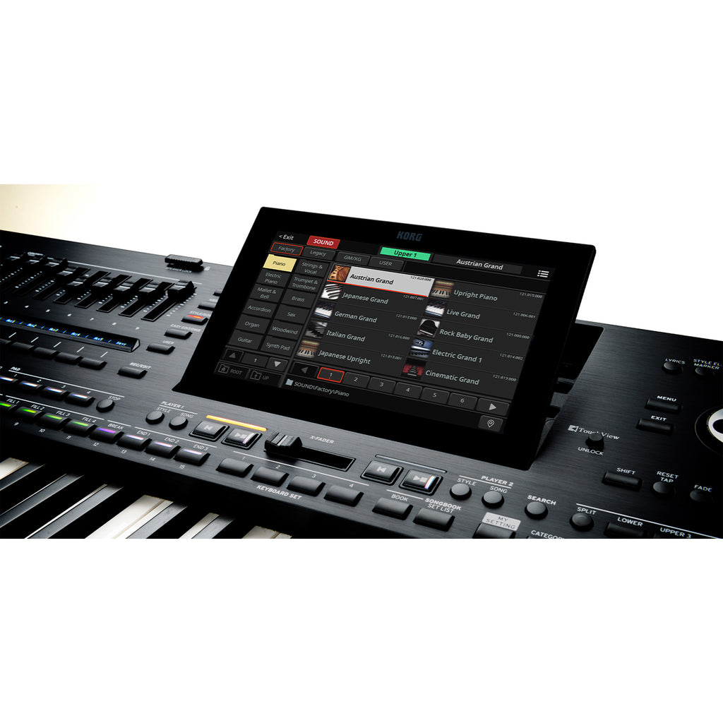 KORG Pa5X 61- Semi weighted Key Professional Arranger Keyboard