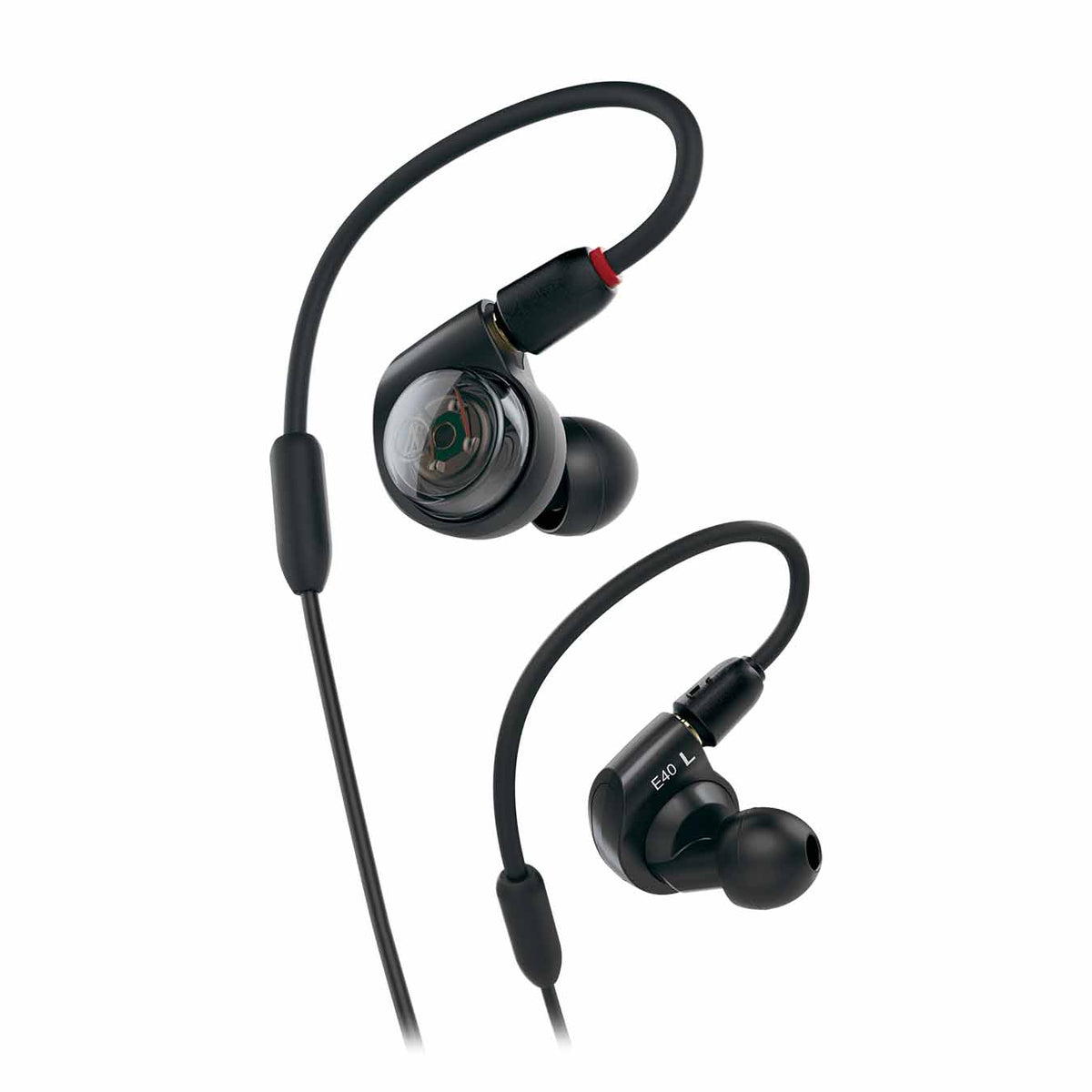 Audio-Technica Ath-E40 Professional Wired in Ear Earphones Without Mic Black