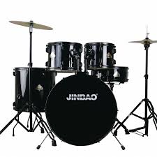 Jinbao JBP2211A Professional Drum Kit - Black