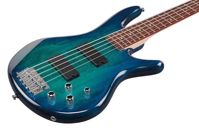 Ibanez GSR205 5-String Electric Bass Guitar – Blue Moon Burst (BMT)