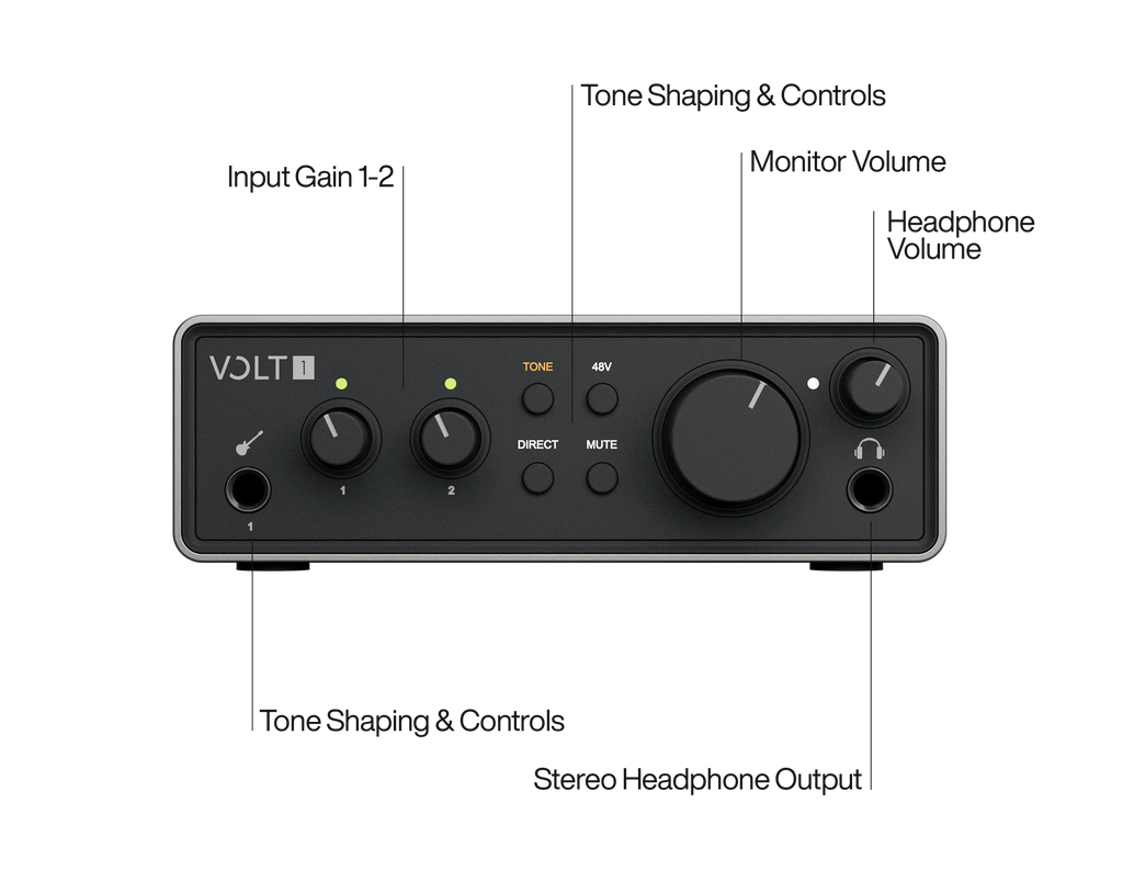 Volt 1 Gen 2 USB Audio Interface