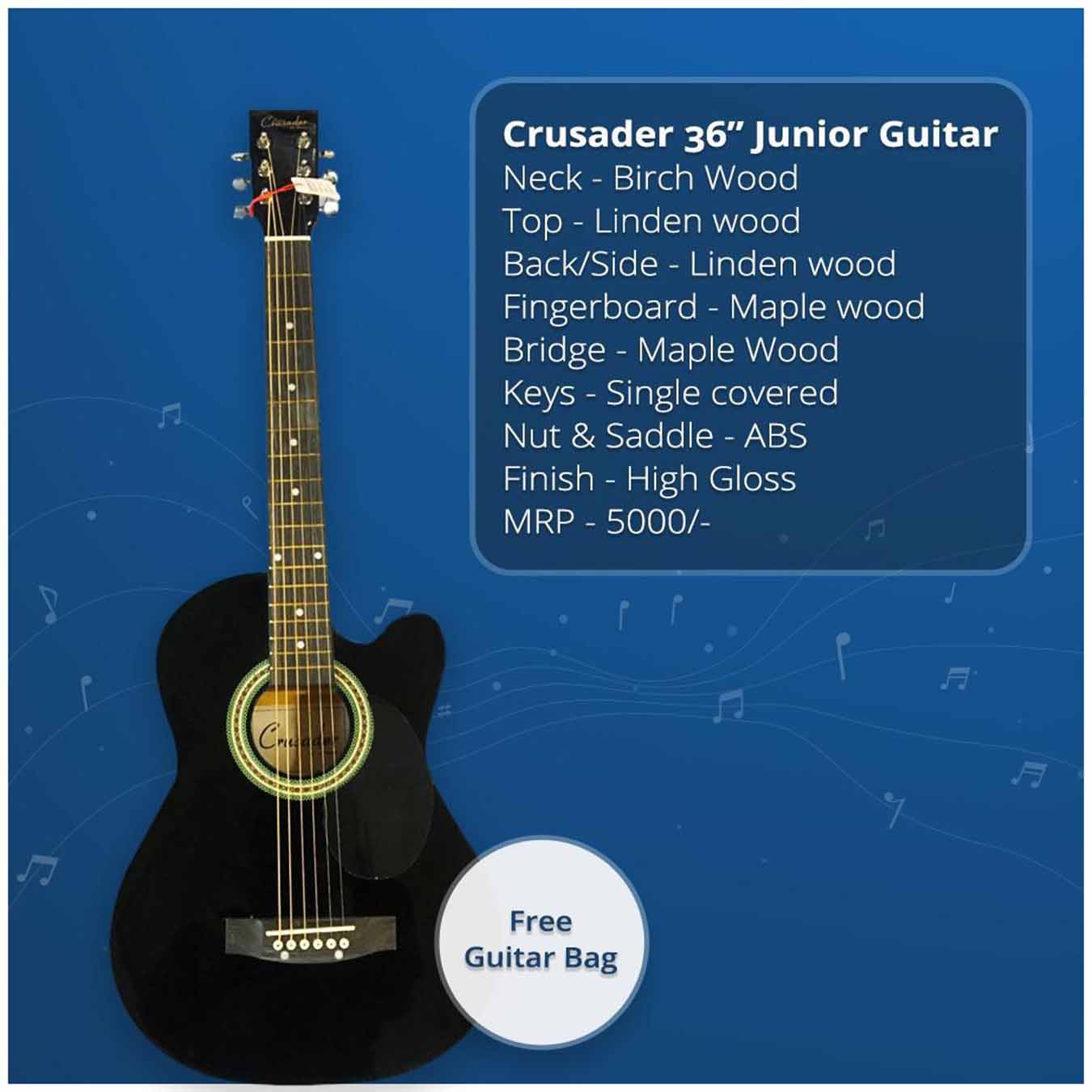 Crusader guitar deals price